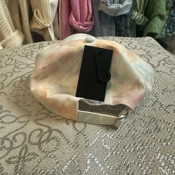 David and young tie dye pink blue yellow peach baseball cap NWT - Picture 4 of 7